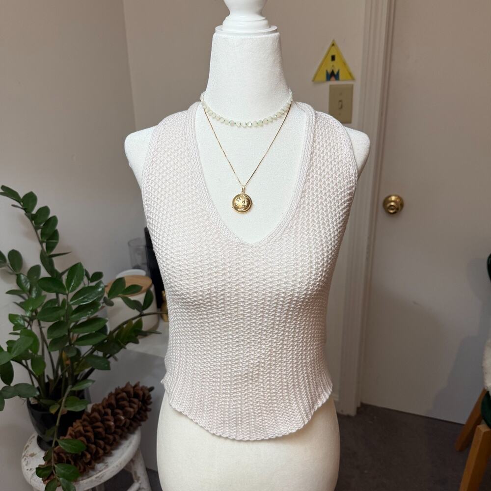 Ralph Lauren Collection Hand Knit Halter Top Women’s Small Made in Italy